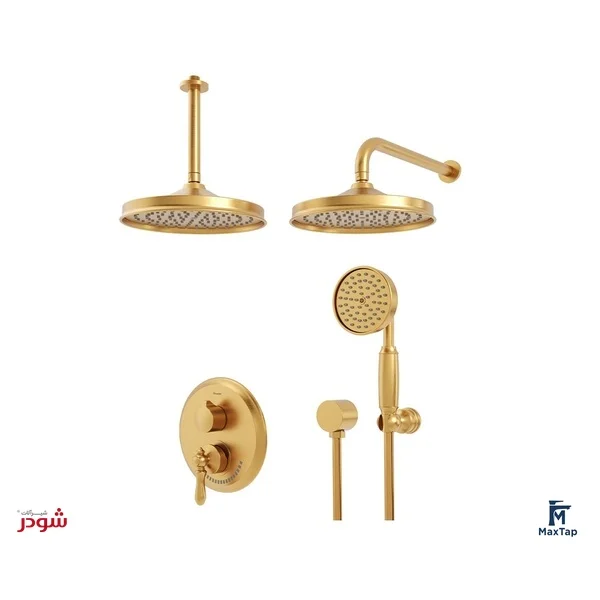 شیر توکار شودر مدل زیگموند BRASS تیپ سه2
