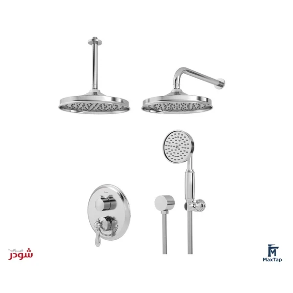 شیر توکار شودر مدل زیگموند BRASS تیپ سه