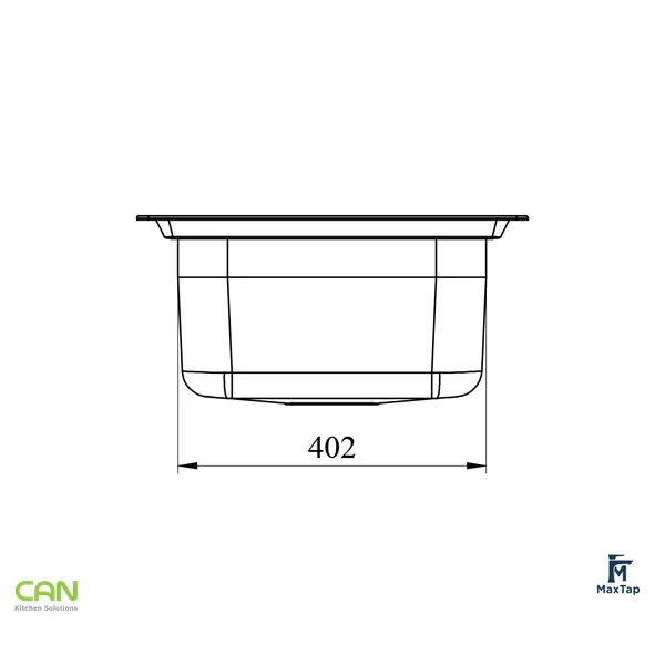 سینک ظرفشویی استیل کن مدل 8102S 1