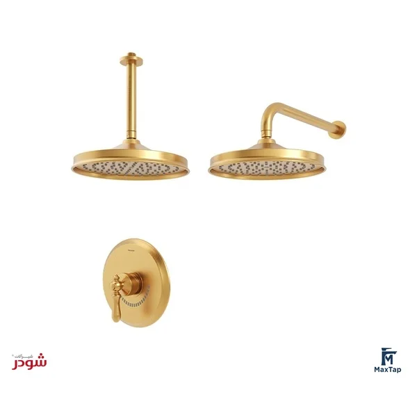 شیر توکار شودر مدل زیگموند BRASS تیپ یک2