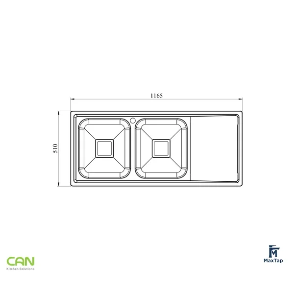 سینک ظرفشویی استیل کن مدل 8102S 3
