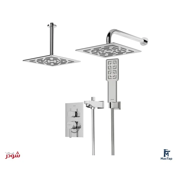 شیر توکار شودر مدل رومر BRASS تیپ 4
