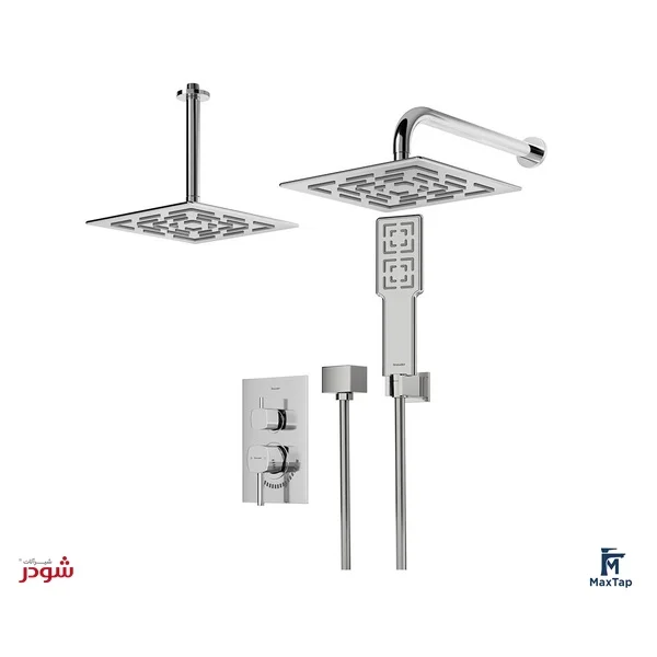 شیر توکار شودر مدل رومر BRASS تیپ ۳